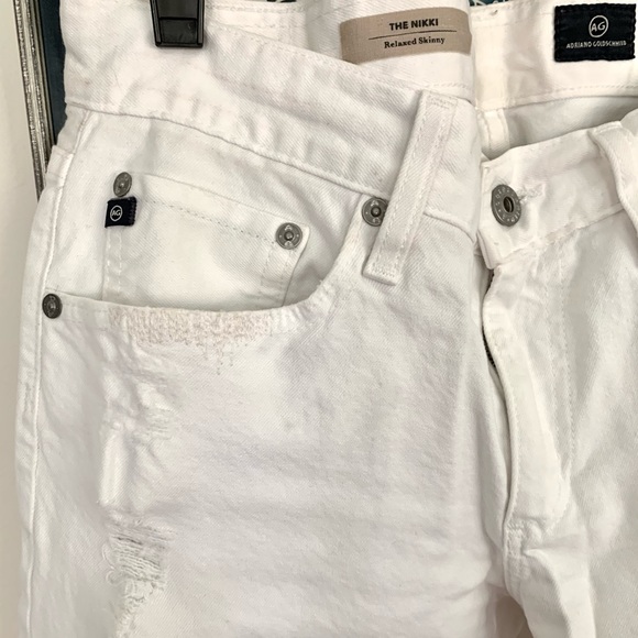 AG The Nikky white jean size 29R - Picture 10 of 14